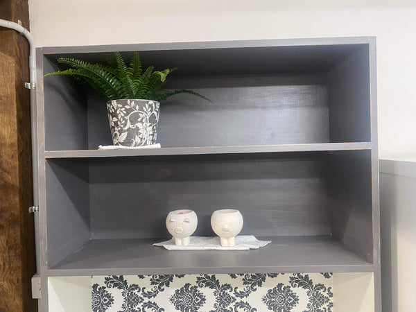 Striking Unique Hutch Display Shelves