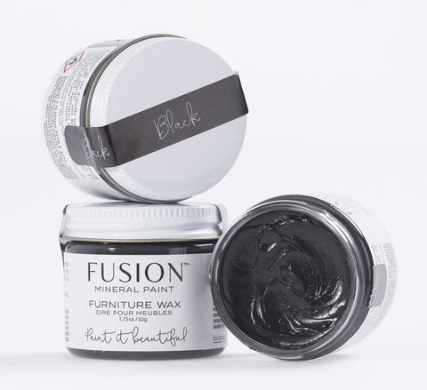 Black Furniture Wax - Fusion Mineral Paint